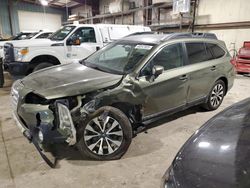 Salvage cars for sale at Eldridge, IA auction: 2016 Subaru Outback 2.5I Limited