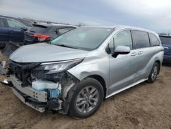 Salvage cars for sale at Elgin, IL auction: 2021 Toyota Sienna XLE