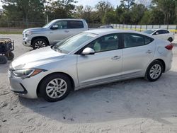 Salvage cars for sale at Fort Pierce, FL auction: 2017 Hyundai Elantra SE