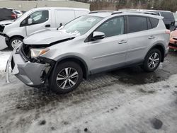 Salvage cars for sale at Exeter, RI auction: 2017 Toyota Rav4 XLE