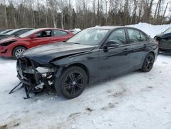 Salvage cars for sale from Copart Cookstown, ON: 2018 BMW 330 XI