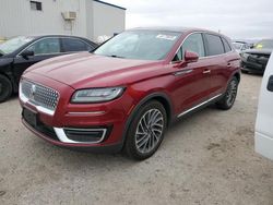 Lincoln salvage cars for sale: 2019 Lincoln Nautilus Reserve