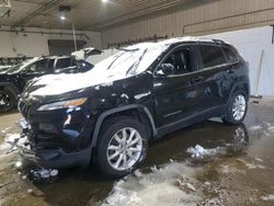 Salvage cars for sale at Candia, NH auction: 2017 Jeep Cherokee Limited