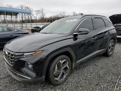 Salvage cars for sale at Spartanburg, SC auction: 2023 Hyundai Tucson Limited