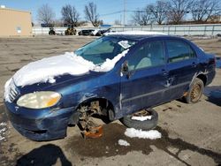 Toyota Corolla ce Vehiculos salvage en venta: 2005 Toyota Corolla CE