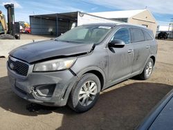 Salvage cars for sale at Brighton, CO auction: 2018 KIA Sorento LX