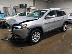 Jeep salvage cars for sale: 2019 Jeep Cherokee Latitude