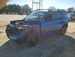 Salvage cars for sale at China Grove, NC auction: 2022 Ford Bronco Sport Outer Banks