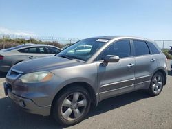 Salvage cars for sale at Kapolei, HI auction: 2007 Acura RDX