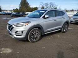 Salvage cars for sale at Finksburg, MD auction: 2020 Hyundai Tucson Limited