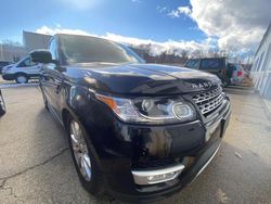 Salvage cars for sale at Mendon, MA auction: 2015 Land Rover Range Rover