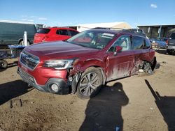 Salvage cars for sale at Brighton, CO auction: 2018 Subaru Outback 3.6R Limited