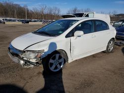 Salvage cars for sale at Marlboro, NY auction: 2011 Honda Civic LX-S