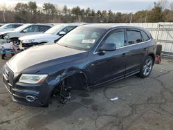 Salvage cars for sale at Exeter, RI auction: 2013 Audi Q5 Premium Plus