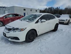 Salvage cars for sale at Cookstown, ON auction: 2014 Honda Civic LX