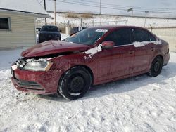 Carros salvage a la venta en subasta: 2017 Volkswagen Jetta S