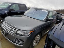 Salvage cars for sale at Louisville, KY auction: 2016 Land Rover Range Rover HSE