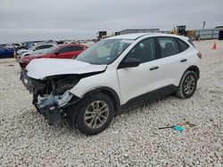 Salvage cars for sale at Taylor, TX auction: 2022 Ford Escape S