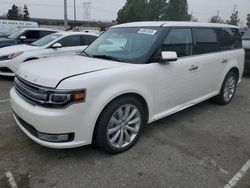 Salvage cars for sale at Rancho Cucamonga, CA auction: 2019 Ford Flex Limited