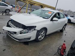 Salvage cars for sale at Windsor, NJ auction: 2015 Volvo S60 Premier