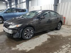 Salvage cars for sale at Ham Lake, MN auction: 2013 Honda Civic EX