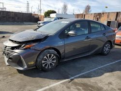 Salvage cars for sale at Wilmington, CA auction: 2022 Toyota Prius Prime LE