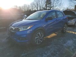 Salvage cars for sale at North Billerica, MA auction: 2019 Honda HR-V Sport