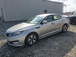 Salvage cars for sale at Tifton, GA auction: 2013 KIA Optima Hybrid