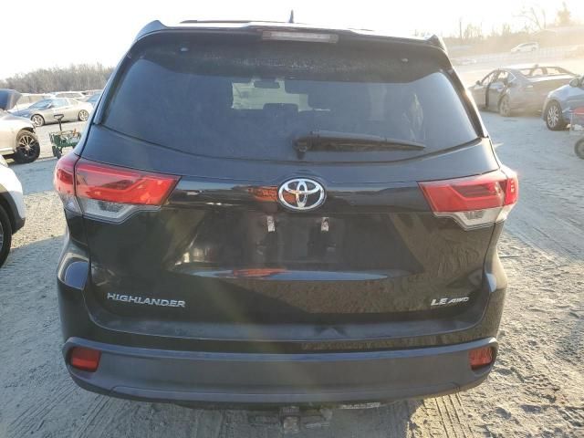 2019 Toyota Highlander LE