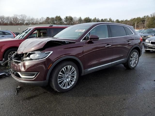 2018 Lincoln MKX Reserve