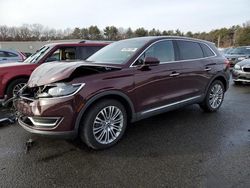 Vehiculos salvage en venta de Copart Exeter, RI: 2018 Lincoln MKX Reserve