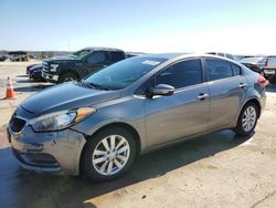 Salvage cars for sale from Copart Grand Prairie, TX: 2016 KIA Forte LX