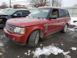 Land Rover salvage cars for sale: 2007 Land Rover Range Rover HSE