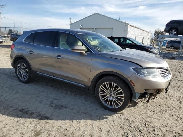 2018 Lincoln MKX Reserve