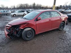 Toyota salvage cars for sale: 2013 Toyota Corolla Base