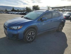 Salvage cars for sale at San Martin, CA auction: 2020 Subaru Crosstrek Premium