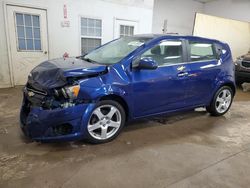 Chevrolet Sonic ltz salvage cars for sale: 2014 Chevrolet Sonic LTZ