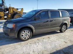 Salvage cars for sale at Nisku, AB auction: 2015 Dodge Grand Caravan SE