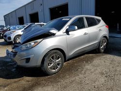 Salvage cars for sale at Jacksonville, FL auction: 2015 Hyundai Tucson GLS