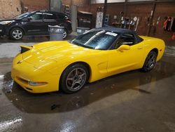 Salvage cars for sale at Ebensburg, PA auction: 2000 Chevrolet Corvette