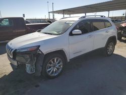 Salvage cars for sale from Copart Anthony, TX: 2016 Jeep Cherokee Limited