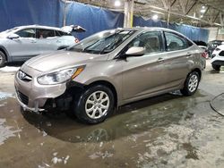 Salvage cars for sale at Woodhaven, MI auction: 2014 Hyundai Accent GLS