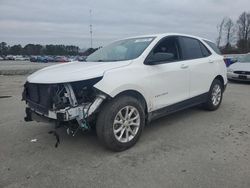 Salvage cars for sale at Dunn, NC auction: 2021 Chevrolet Equinox LS