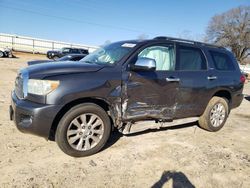 Salvage cars for sale from Copart Chatham, VA: 2011 Toyota Sequoia Platinum