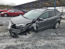 Salvage cars for sale at Cartersville, GA auction: 2018 Ford Escape SEL