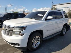 Carros salvage a la venta en subasta: 2016 Chevrolet Tahoe C1500 LT