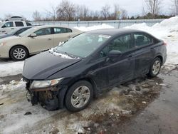 Salvage cars for sale at London, ON auction: 2014 Honda Civic LX