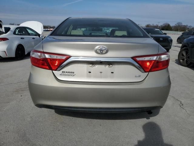 2016 Toyota Camry LE