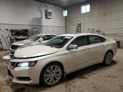 Chevrolet salvage cars for sale: 2014 Chevrolet Impala LTZ