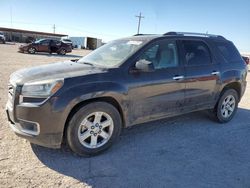 Salvage cars for sale at Andrews, TX auction: 2015 GMC Acadia SLE